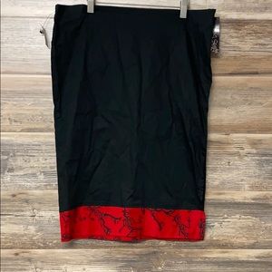 RockSteady Fiesta Contrast Pencil Skirt NWT G8